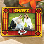 Kansas City Chiefs NFL 6.5" x 9" Horizontal Art-Glass Frame