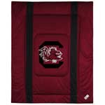 South Carolina Gamecocks Side Lines Comforter