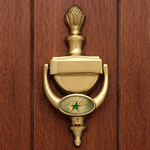 Dallas Stars NHL Brass Door Knocker