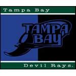 Tampa Bay Devil Rays 60" x 50" All-Star Collection Blanket / Throw