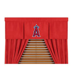 Los Angeles Angels of Anaheim MLB Microsuede Window Drapes