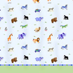 Wild Animals Twin Sheet Set