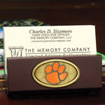 Clemson Tigers NCAA College Business Card Holder