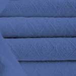 Full / Queen Blue Tiffany Bed Blanket
