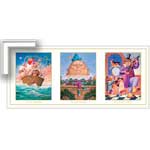 Nursery Rhymes - Contemporary mount print with beveled edge