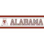 Alabama Crimson Tide Narrow Wallpaper Border