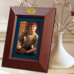 West Virginia Mountaineers NCAA College 10" x 8" Brown Vertical Picture Frame