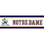 Notre Dame Fighting Irish 5 1 4 Tall Wallpaper Border
