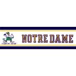 Notre Dame Fighting Irish 5 1/4" Tall Wallpaper Border