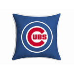 Chicago Cubs MLB Microsuede 18" Toss Pillow