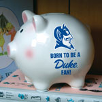 Duke Blue Devils NCAA College Ceramic Piggy Bank