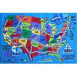 Travel Fun Rug (5'3" x 7'6")