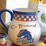 Boise State Broncos NCAA College 14" Gameday Ceramic Chip and Dip Platter