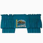 Jacksonville Jaguars Locker Room Window Valance