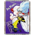 Inuyasha Sesshomaru Warrior 48" x 60" Metallic Tapestry Throw