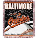 Baltimore Orioles MLB 48"x 60" Triple Woven Jacquard Throw