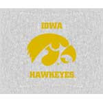 Iowa Hawkeyes 58" x 48" "Property Of" Blanket / Throw