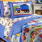 Trains, Planes and Trucks Full Comforter / Sheet Set