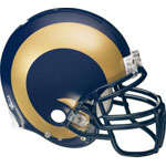 St. Louis Rams Helmet Fathead NFL Wall Graphic