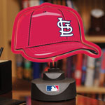 St. Louis Cardinals MLB Neon Baseball Cap Table Lamp
