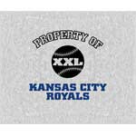 Kansas City Royals 58" x 48" "Property Of" Blanket / Throw
