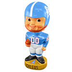 Houston Oilers NFL Bobbin Head Figurine