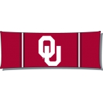 Oklahoma Sooners NCAA College 19" x 54" Body Pillow