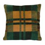 Charleston Plaid chocolate Pillow