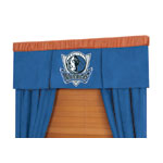 Dallas Mavericks MVP Microsuede Window Valance