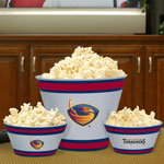 Atlanta Thrashers NHL Melamine 3 Bowl Serving Set