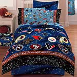 NFL Stars Full Bed Skirt