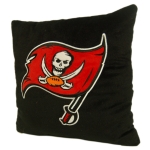 Tampa Bay Buccaneers NFL 16" Embroidered Plush Pillow with Applique