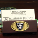 Oakland Raiders NFL Business Card Holder