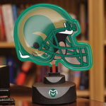 Colorado State Rams NCAA College Neon Helmet Table Lamp