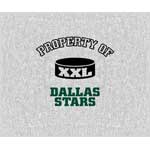 Dallas Stars 58" x 48" "Property Of" Blanket / Throw