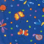 Bug Off Summer Blanket - Blue Bug