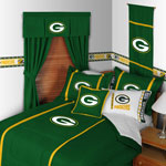 Green Bay Packers MVP Window Drapes