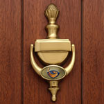 Atlanta Thrashers NHL Brass Door Knocker