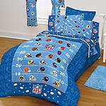 NFL on the Field Twin Bed Skirt