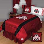 Ohio State Buckeyes Side Lines Comforter / Sheet Set