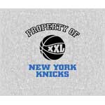 New York Knicks 58" x 48" "Property Of" Blanket / Throw