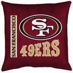 San Francisco 49ers Locker Room Toss Pillow