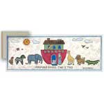 Noah's Ark Sampler - Framed Print