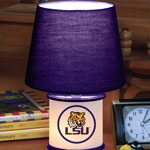 LSU Louisiana State Tigers NCAA College Accent Table Lamp