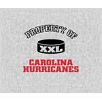 Carolina Hurricanes 58" x 48" "Property Of" Blanket / Throw