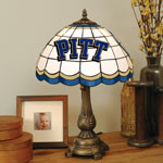 Pittsburgh Panthers NCAA College Stained Glass Tiffany Table Lamp
