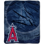 Los Angeles Angels MLB "Retro" Royal Plush Raschel Blanket 50" x 60"