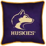 Washington Huskies Side Lines Toss Pillow