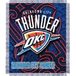 Oklahoma City Thunder NBA 48" x 60" Triple Woven Jacquard Throw