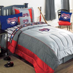 Washington Nationals MLB Authentic Team Jersey Bedding Full Size Comforter / Sheet Set